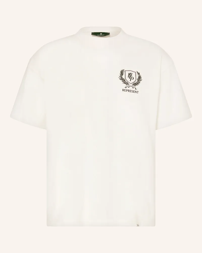 REPRESENT T-Shirt CREST Weiss