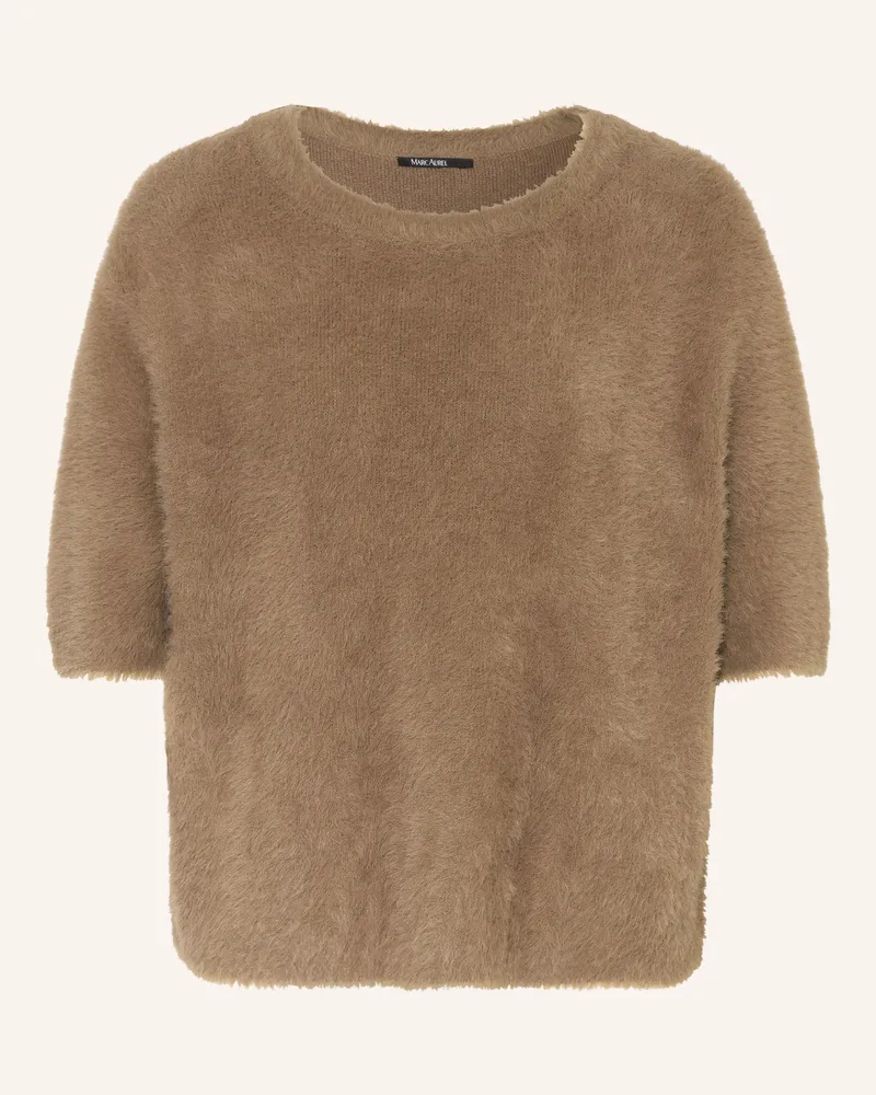 MARC AUREL Strickshirt braun Taupe