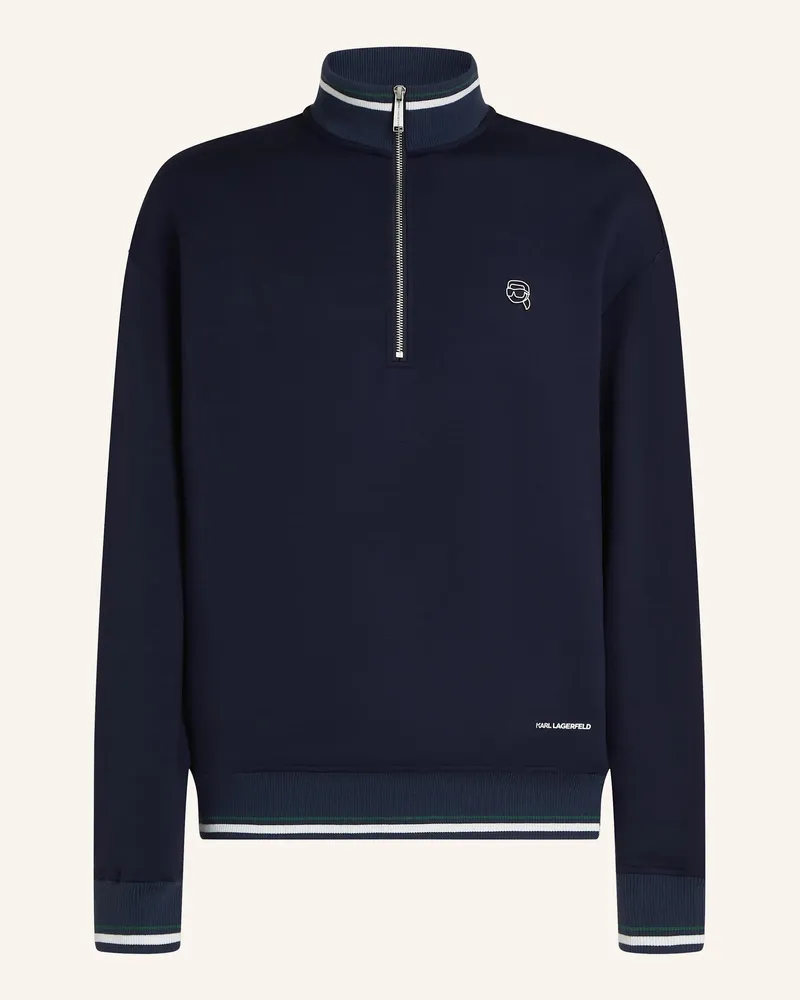 Karl Lagerfeld Sweatshirt blau Dunkelblau