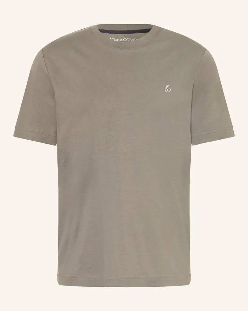 Marc O'Polo T-Shirt grau Khaki