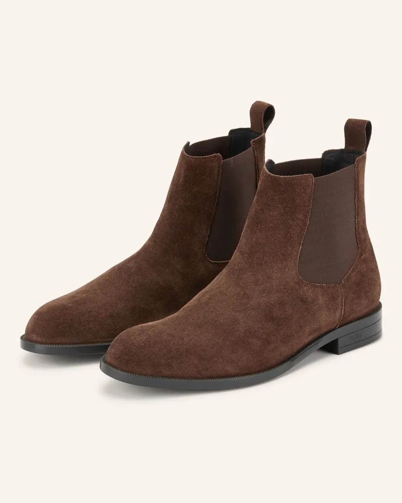 HUGO BOSS Chelsea-Boots Tayil braun Dunkelbraun