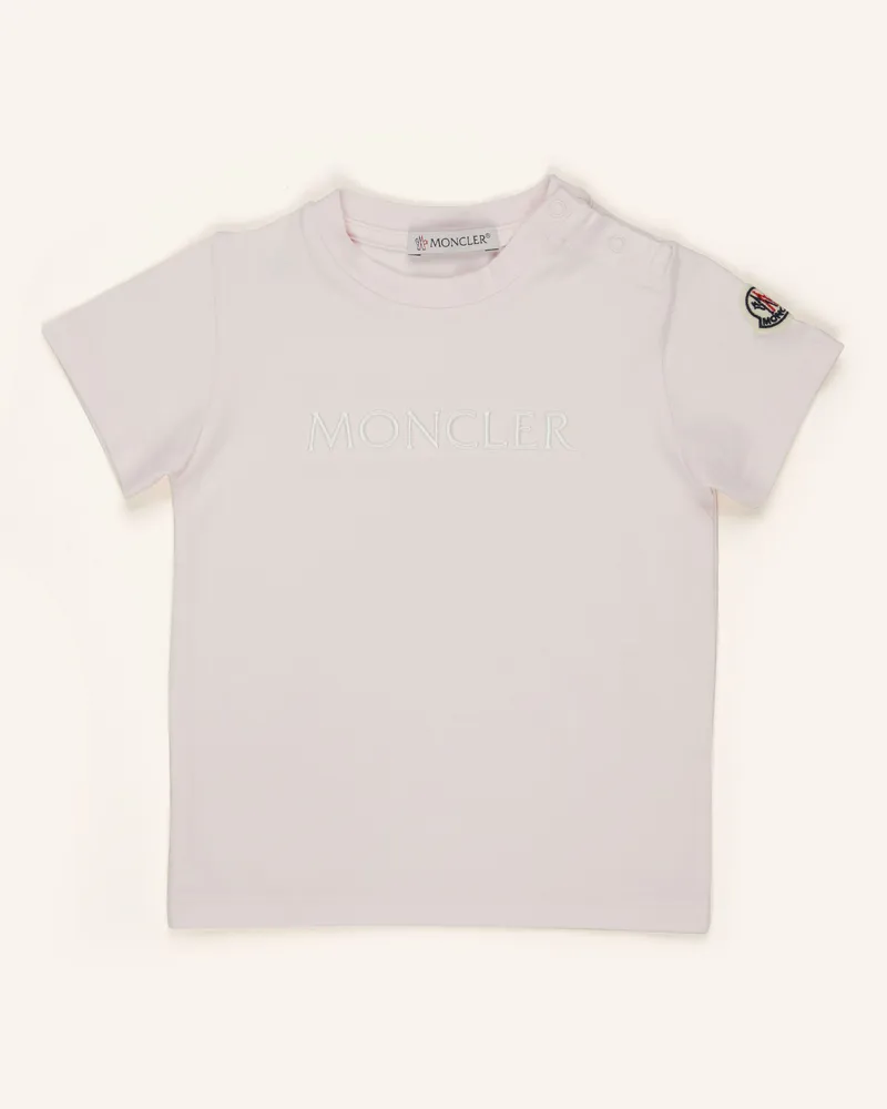 Moncler T-Shirt Hellrosa