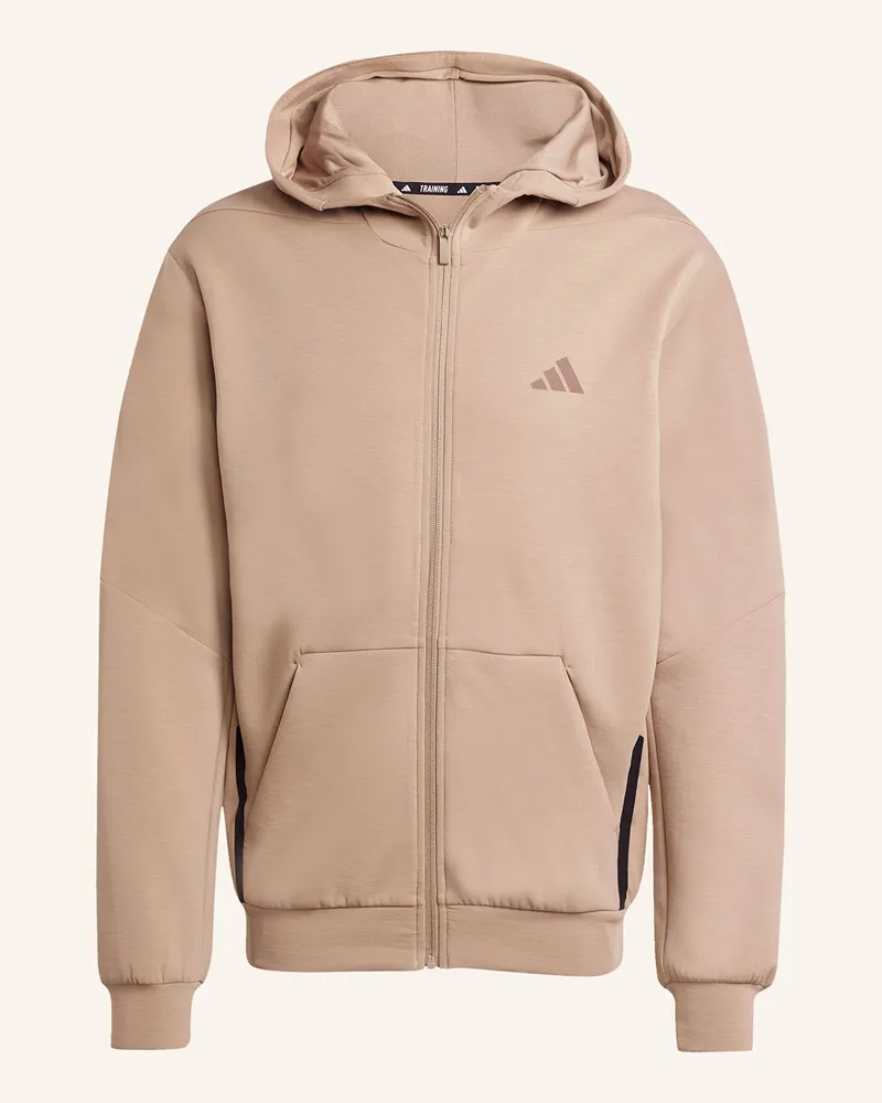 adidas Trainingsjacke D4T FULL-ZIP Beige