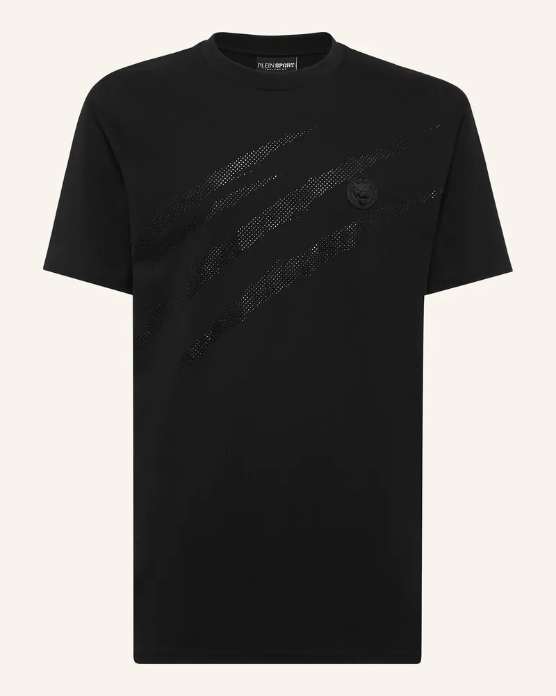 Philipp Plein T-Shirt Rundhalsausschnitt Ss Scratch schwarz Schwarz