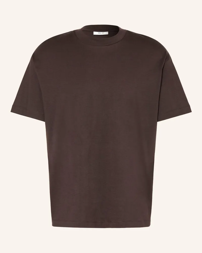 NN 07 T-Shirt Lionel braun Dunkelbraun