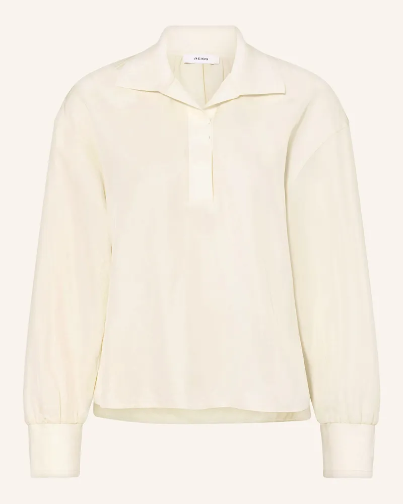 Reiss Blusenshirt Hellgelb