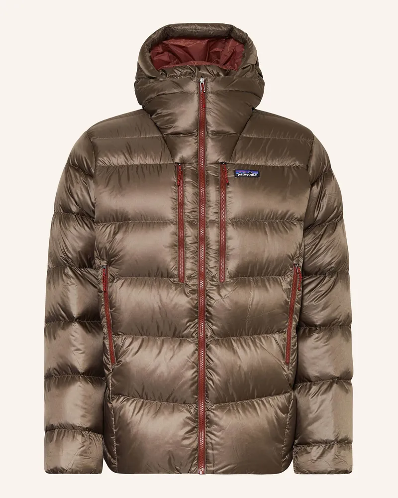 Patagonia Daunenjacke Fitz Roy braun Braun