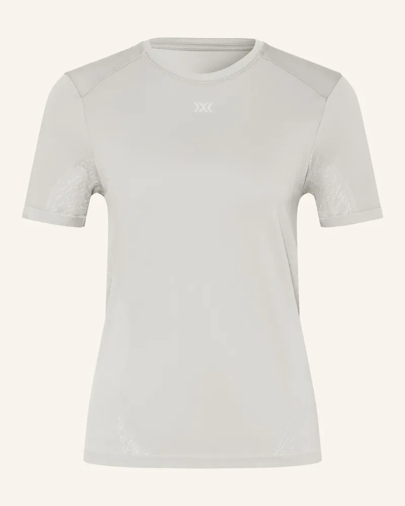 X-Bionic Laufshirt Xceed Run Discover grau Blaugrau