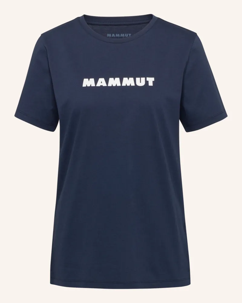 Mammut Mammut Core T-Shirt Women Logo blau Blau