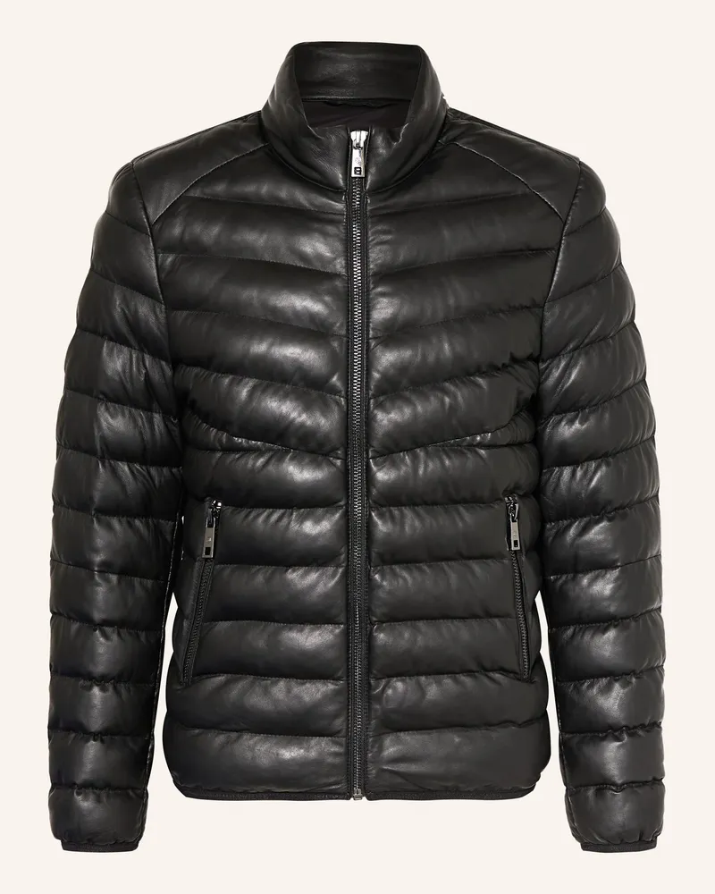 Milestone Lederjacke MSHENDRIK mit DUPONT™ SORONA®-Isolierung Schwarz