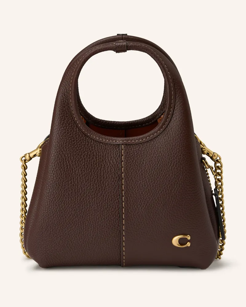 Coach Micro Bag Lana schwarz Dunkelbraun