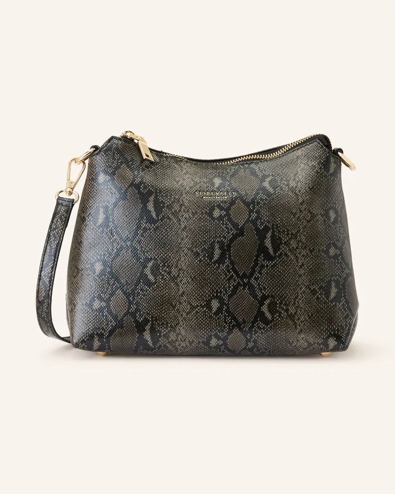 SEIDENFELT Umhängetasche LILLEBY Dunkelgrün