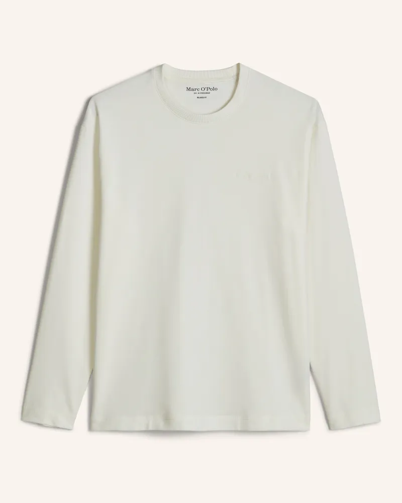 Marc O'Polo Longsleeve weiss Weiss