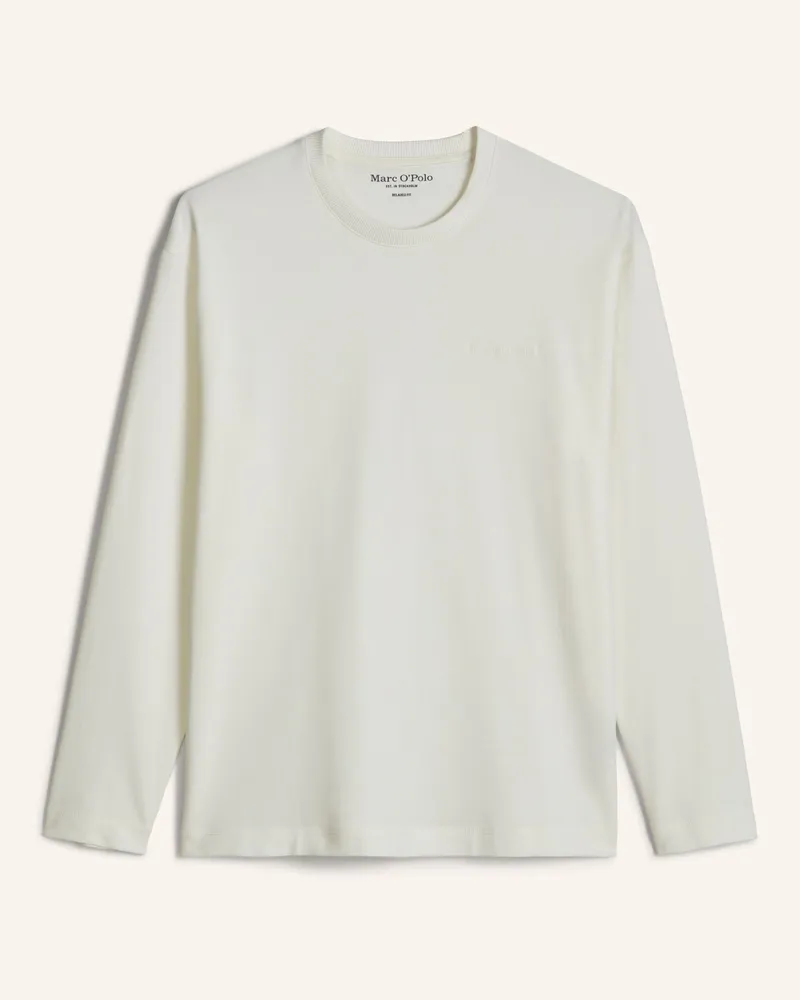 Marc O'Polo Longsleeve weiss Weiss