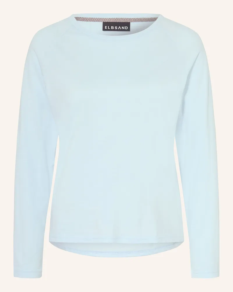 ELBSAND Longsleeve Tira blau Hellblau