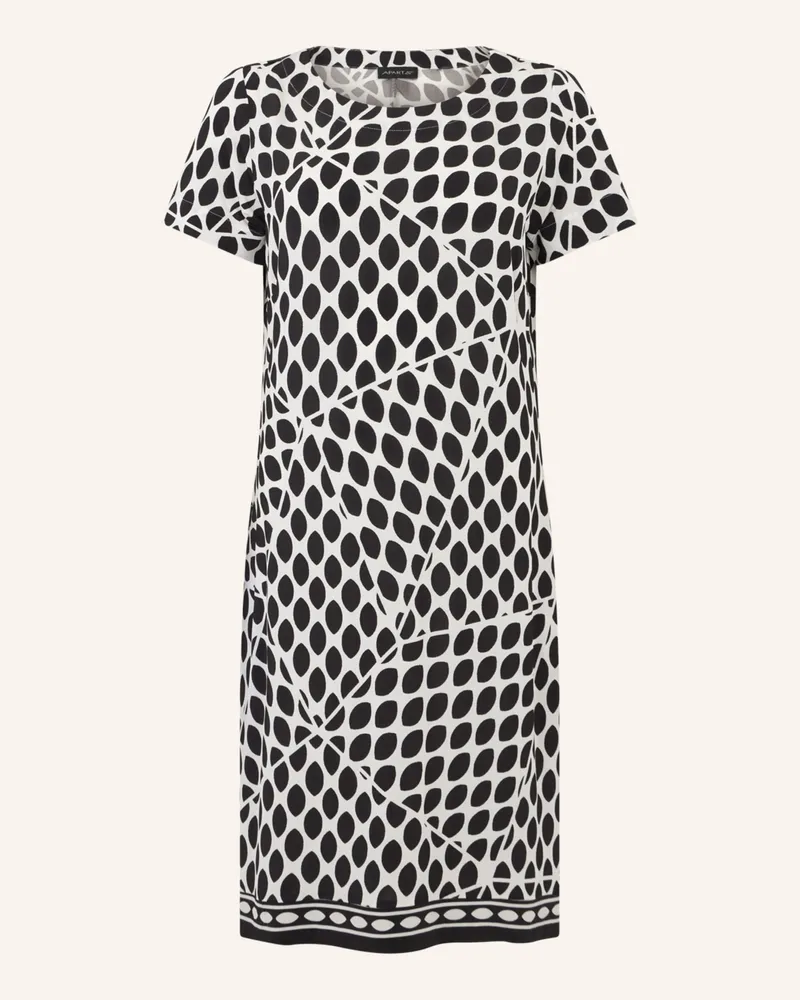 Apart Jerseykleid schwarz Schwarz