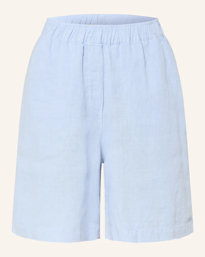 Mos Mosh Leinenshorts Mmemmie blau Hellblau