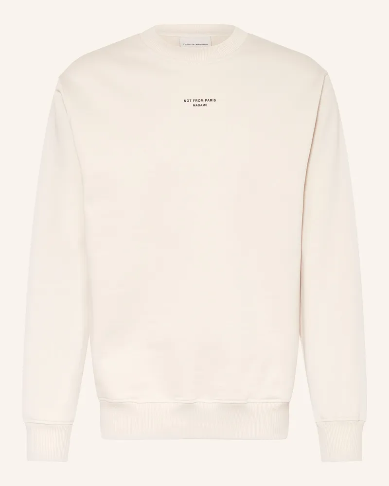 Drôle de Monsieur Sweatshirt Creme