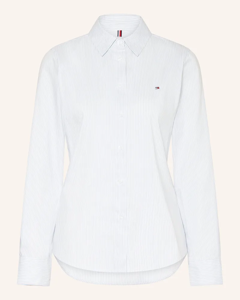 Tommy Hilfiger Hemdbluse Blaugrau