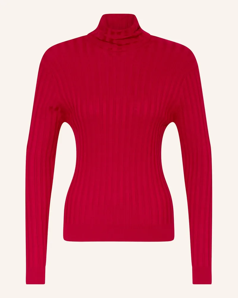 Darling Harbour Rollkragenpullover Rot