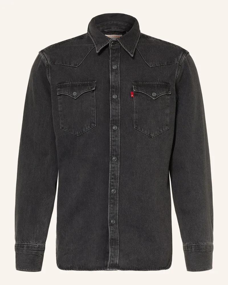 Levi's Levi's® Jeanshemd Barstow Standard Fit schwarz Schwarz