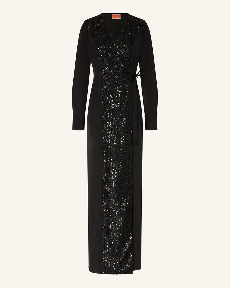 ANNA's dress affair Abendkleid Mit Pailletten schwarz Schwarz
