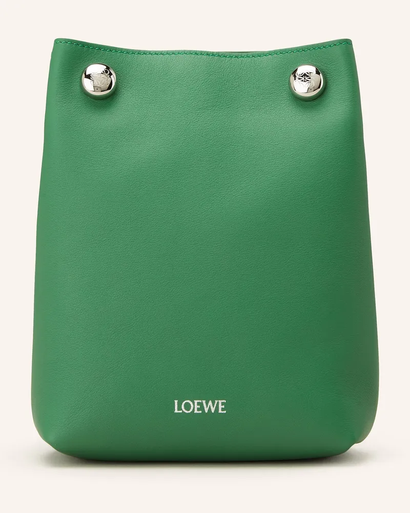 Loewe Umhängetasche Pebble gruen Grün