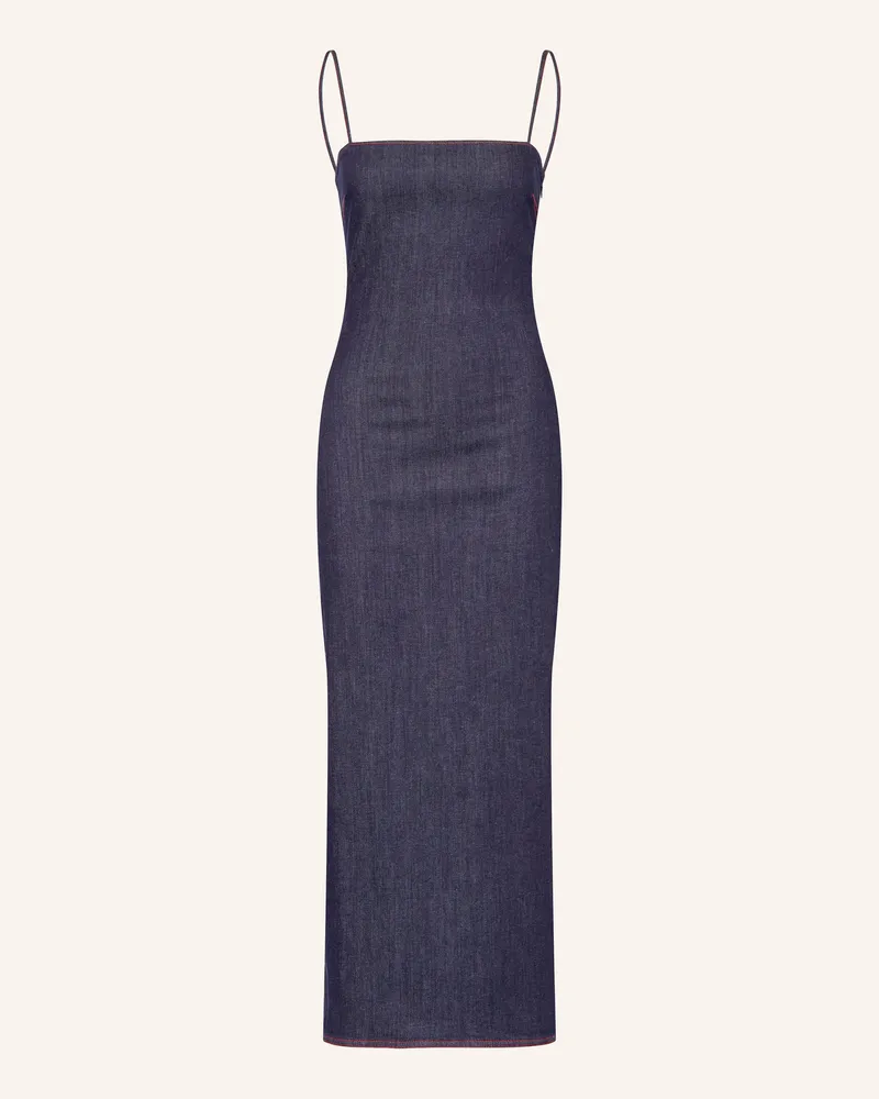 Alaïa Jeanskleid Dunkelblau