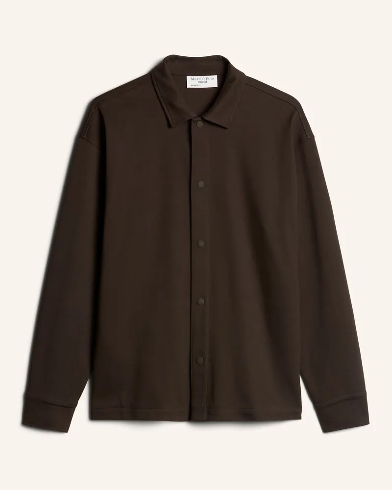 Marc O'Polo Overshirt braun Braun