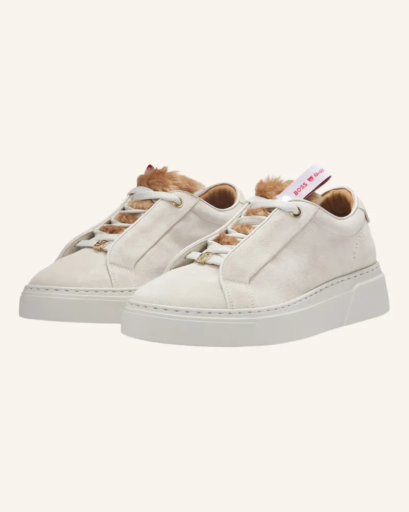 HUGO BOSS Turnschuh GABRY_TENN_SDUFRW Weiss