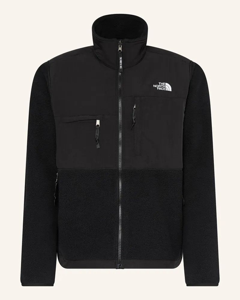The North Face Fleecejacke DENALI im Materialmix Schwarz