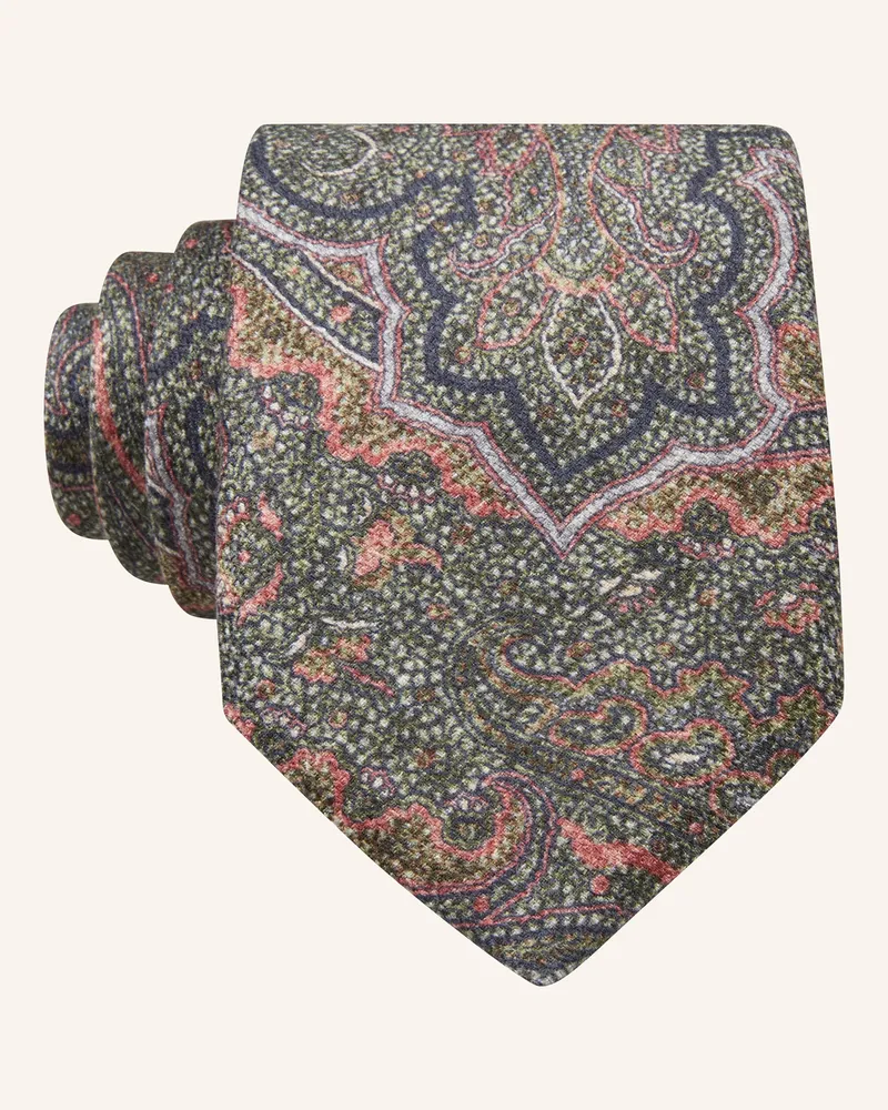 paul Krawatte gruen Grün