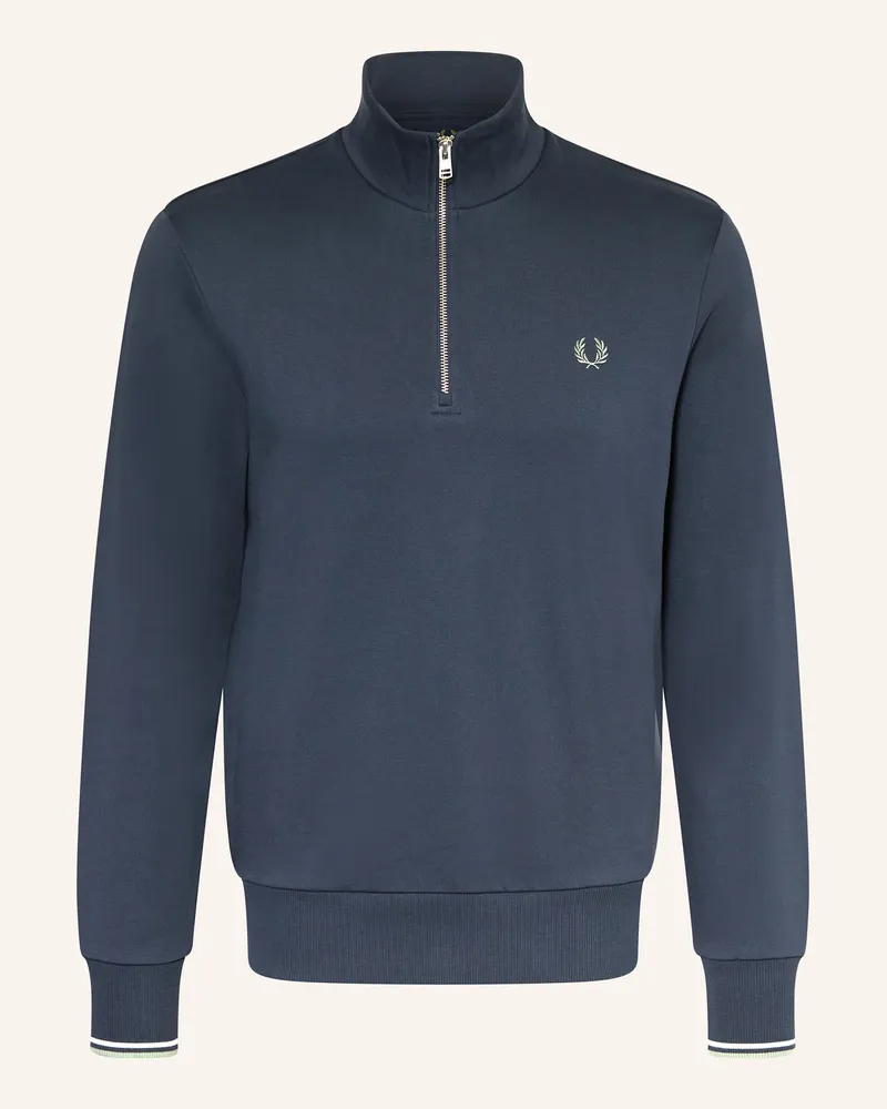 Fred Perry Sweat-Troyer blau Dunkelblau