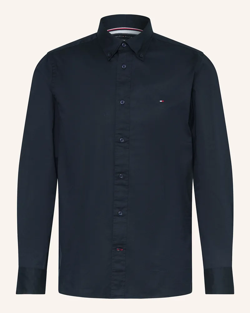 Tommy Hilfiger Hemd Regular Fit blau Dunkelblau