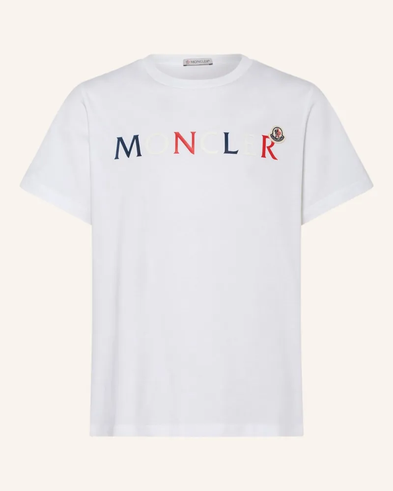 Moncler T-Shirt weiss Weiss