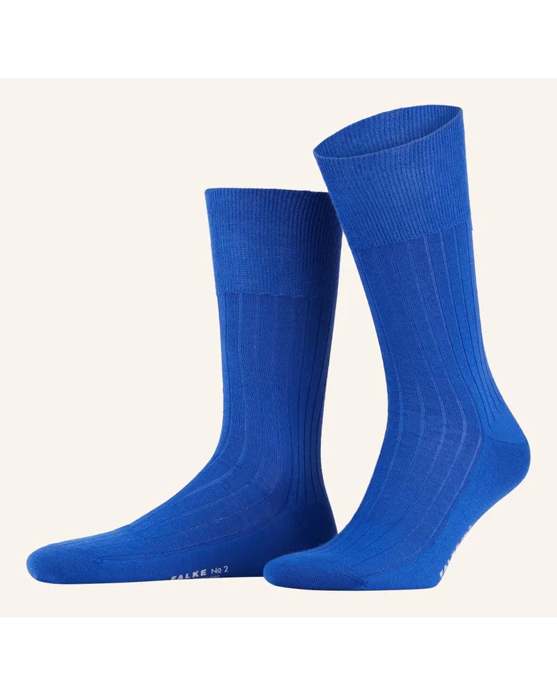 Falke Strümpfe NO. 2 aus Cashmere Blau