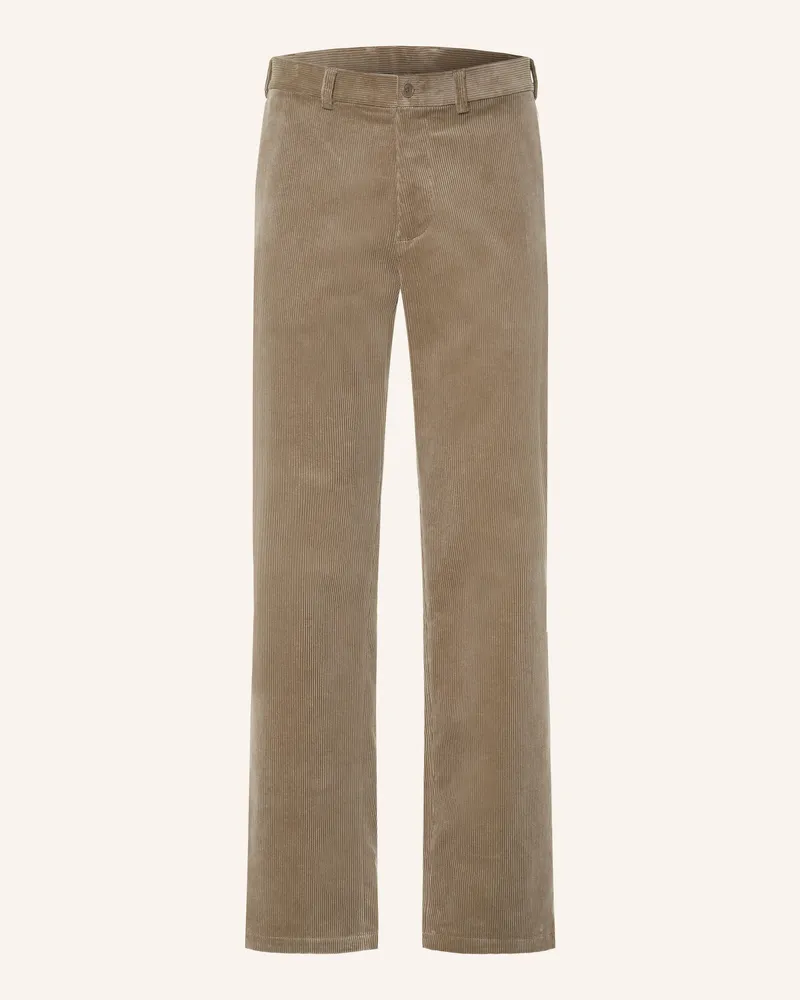 Arket Cordhose Wide Fit braun Beige