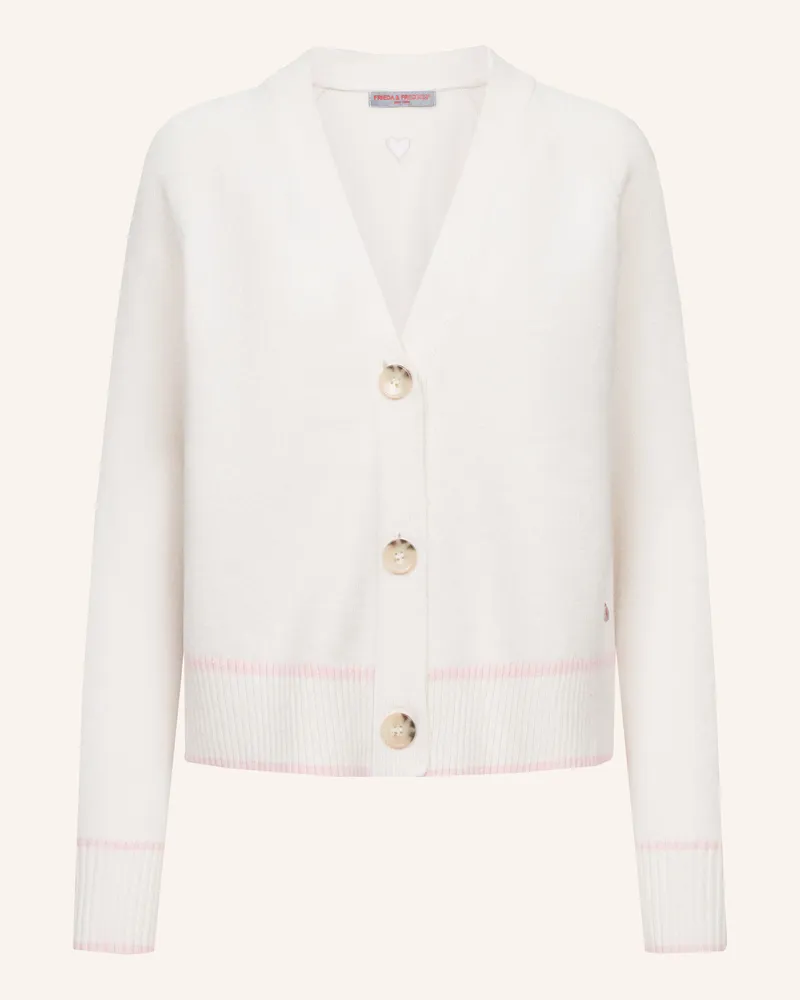 Frieda & Freddies Strickjacke Creme