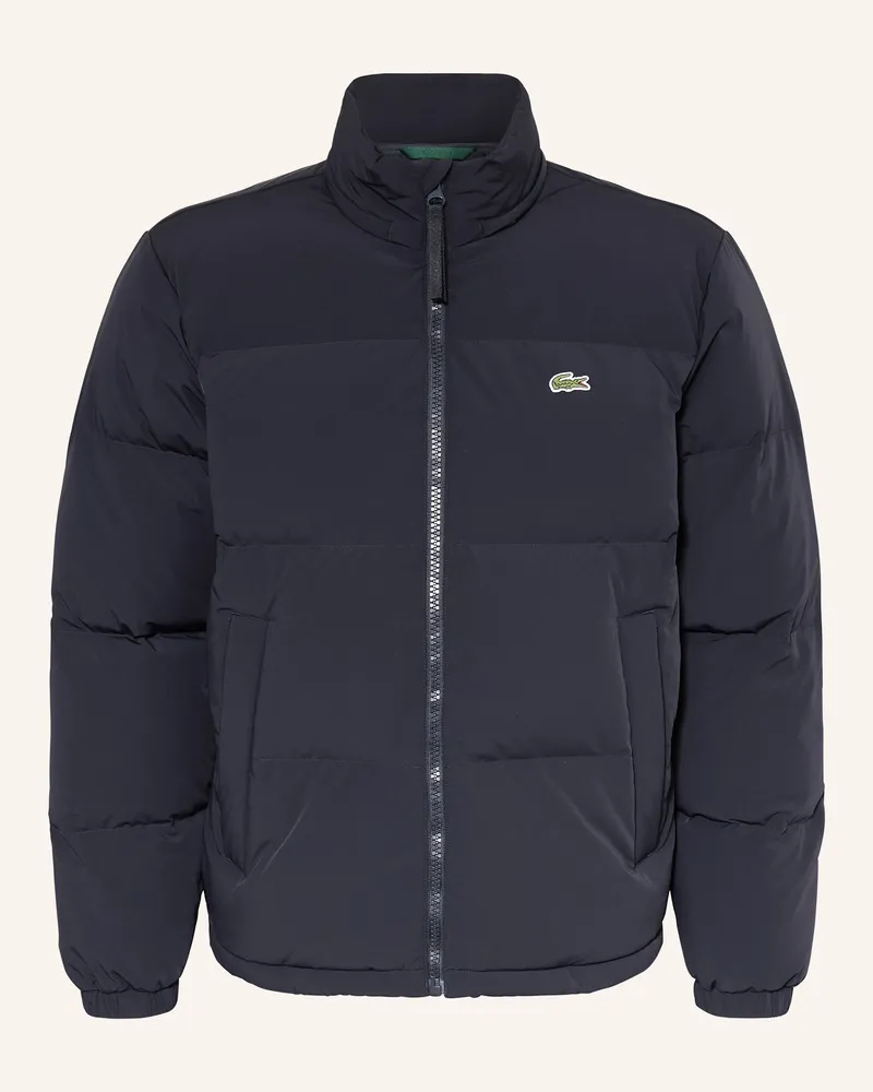 Lacoste Daunenjacke blau Dunkelblau
