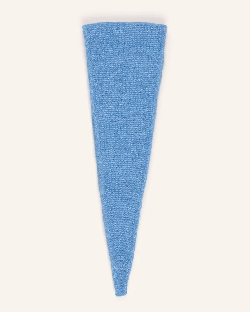Samsøe & Samsøe Schal Sanor Mit Alpaka blau Hellblau