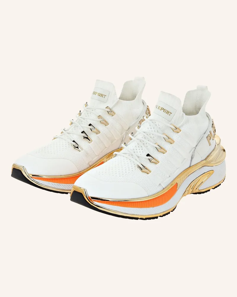Philipp Plein Runner Sneaker Chrome Surfer weiss Weiss