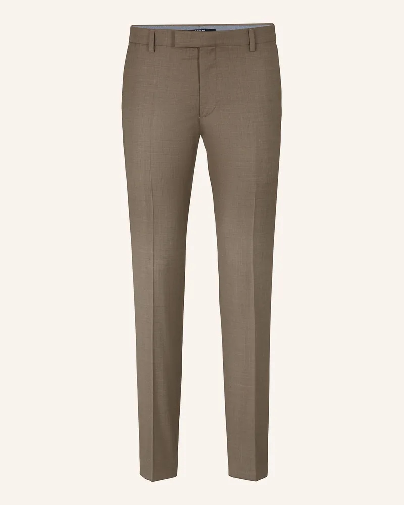 JOOP! Anzughose Slim Fit Braun