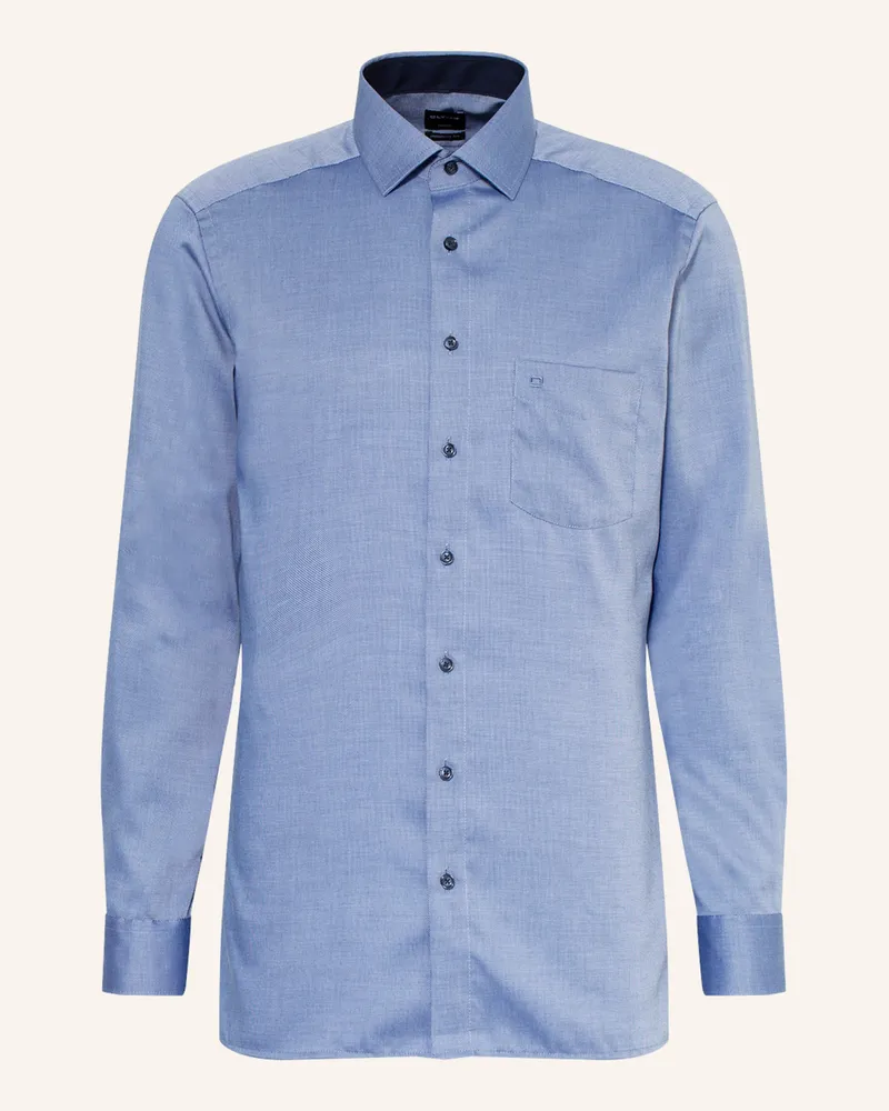 Olymp Hemd Luxor Modern Fit blau Dunkelblau