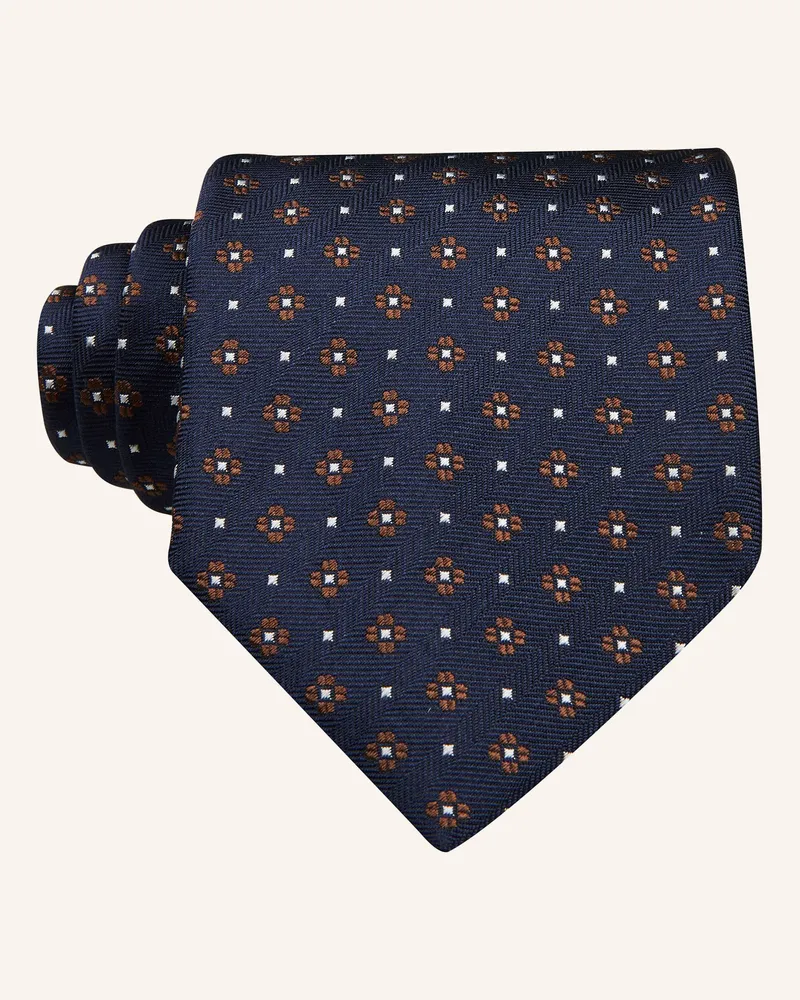 Ermenegildo Zegna Krawatte Dunkelblau