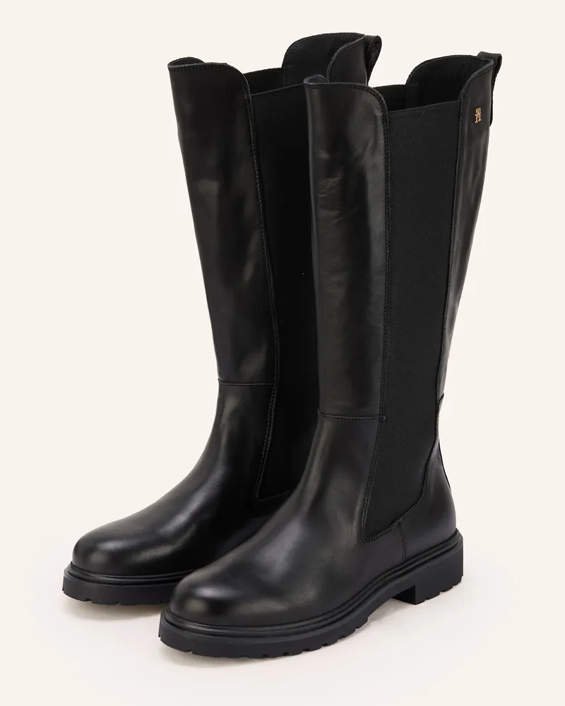 Tommy Hilfiger Stiefel Schwarz