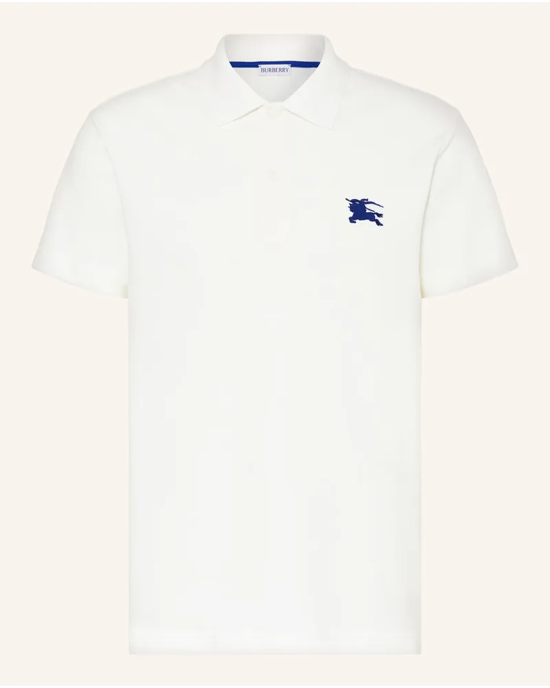 Burberry Piqué-Poloshirt Weiss