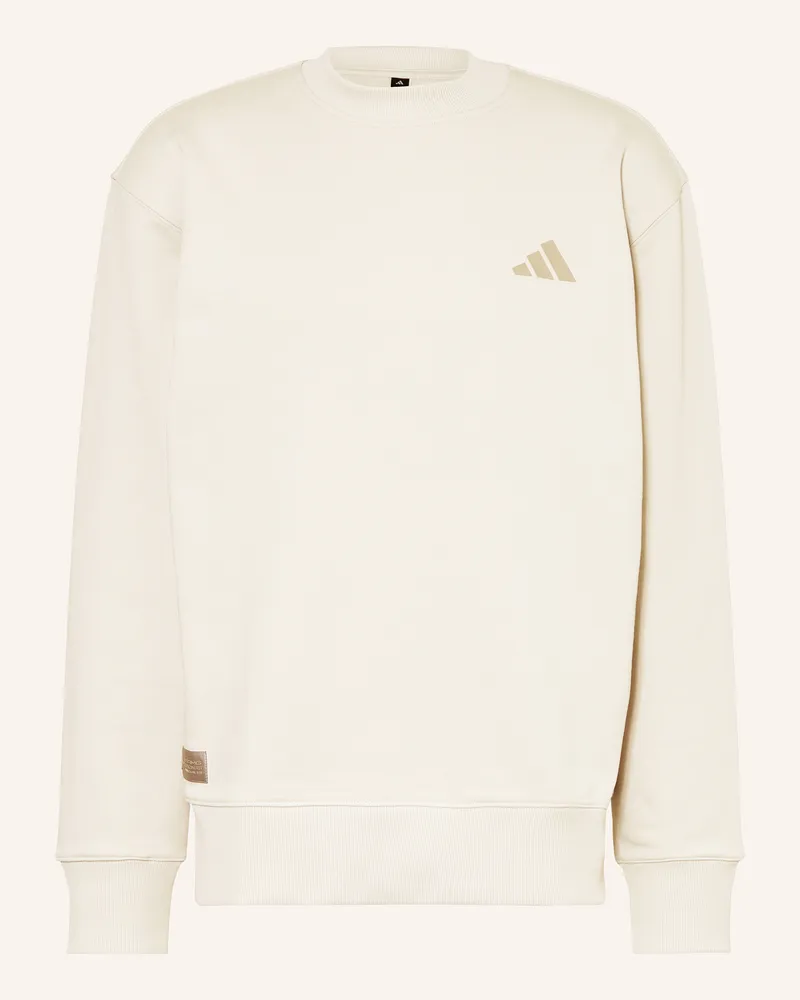 adidas Sweatshirt MERCEDES - AMG PETRONAS FORMULA ONE TEAM PREMIUM Beige