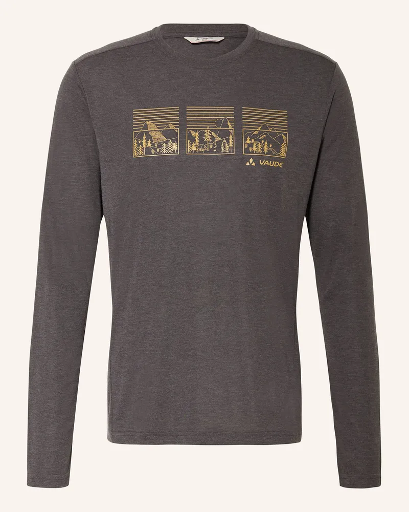 Vaude Longsleeve ROSEMOOR III Dunkelgrau