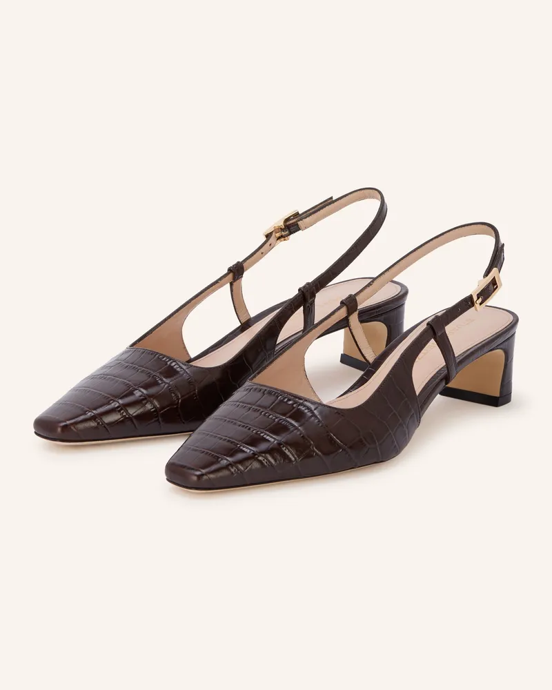 Stuart Weitzman Slingpumps Baby Babette braun Braun