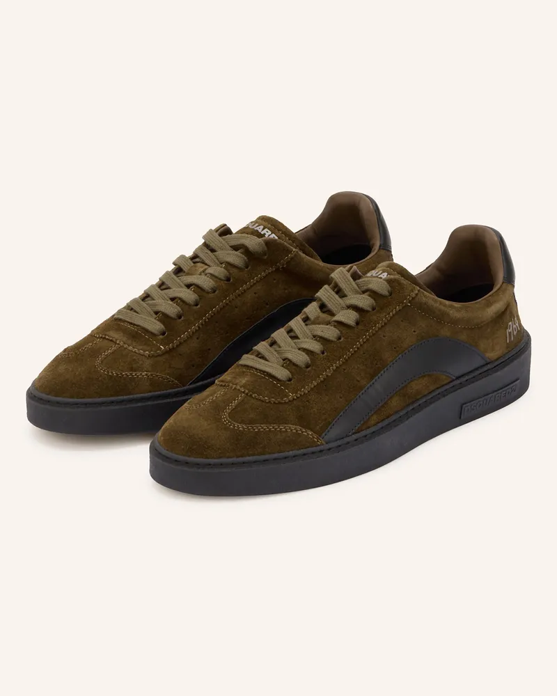 Dsquared2 Sneaker braun Oliv